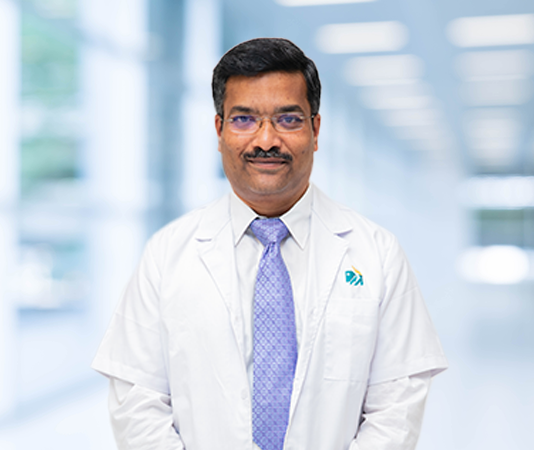 Dr. Suresh S- Head of the Department and Senior Consultant- Medical Oncology