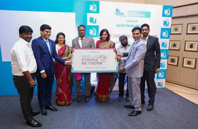 Apollo Hospitals, Chennai has launched the Apollo Stroke Network for timely intervention in stroke cases.