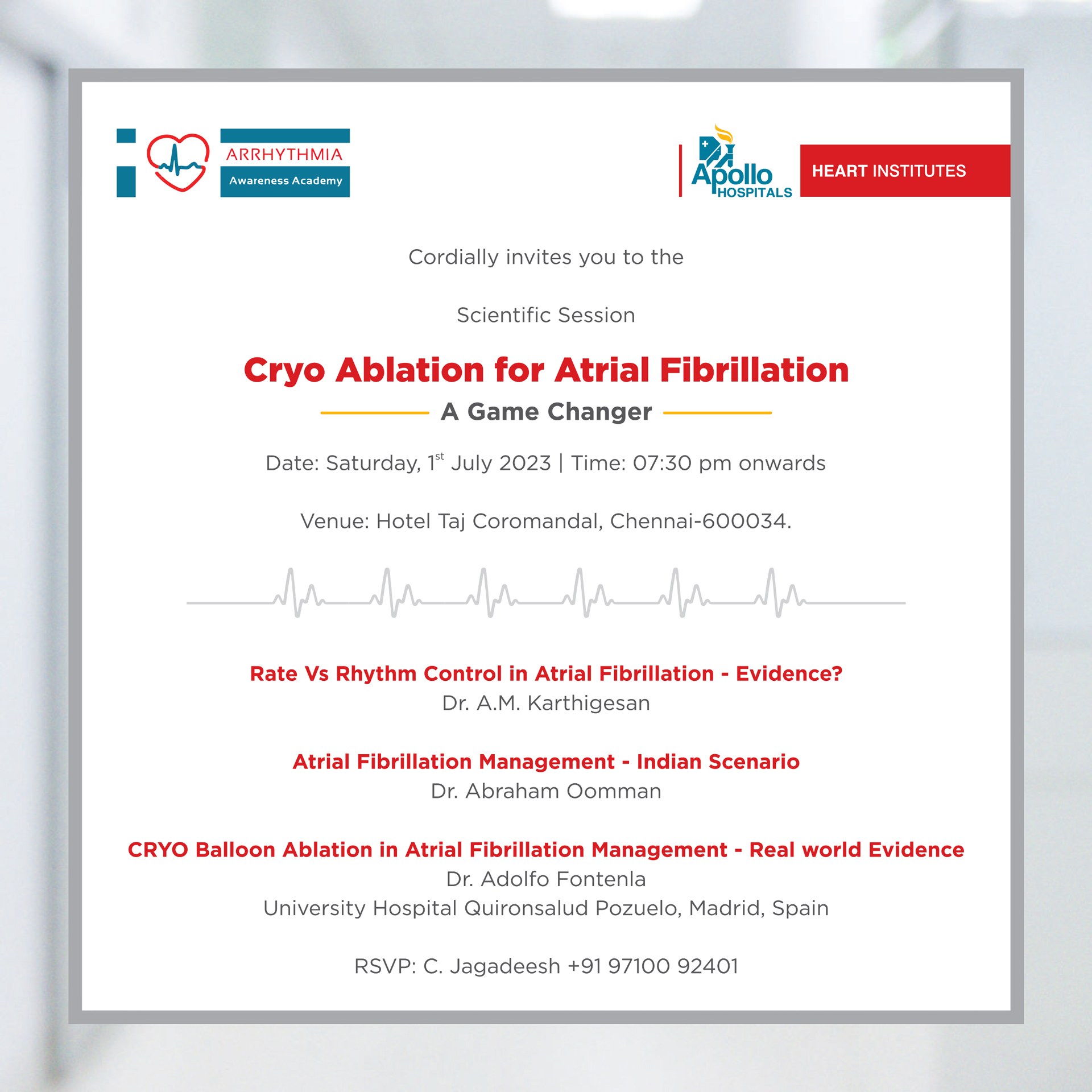 Cryo Ablation for Atrial Fibrillation procedure