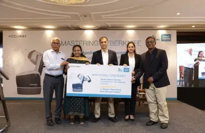 Apollo Cancer Centres Collaborates With Accuray to launch Indian Sub- Continent’s First Robotic Stereotactic Radiotherapy Program.