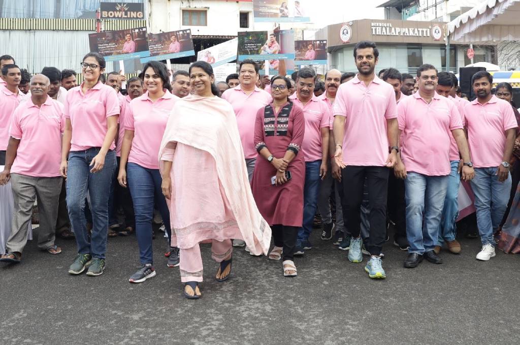 Men in pink