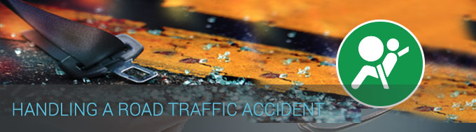 Handling a road traffic accident