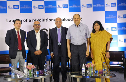 Apollo Cancer Centre in collaboration with Datar Cancer Genetics has launched a revolutionary blood test for early detection of Breast Cancer.