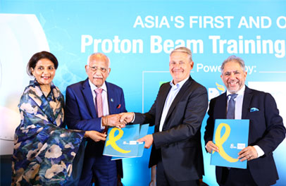 Apollo Proton Cancer Centre has become Asia’s First and Exclusive Proton Beam Training Institute in association with IBA, Belgium.