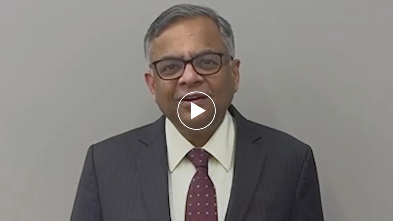 Mr. Natarajan Chandrasekaran – Chairman of the Board of Tata Sons