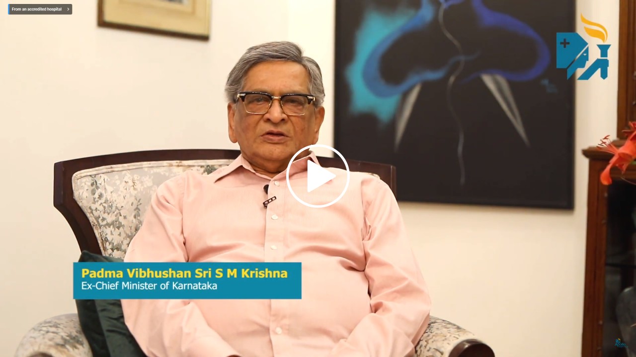 Padma Vibhushan Shri S M Krishna – Ex-Chief Minister of Karnataka