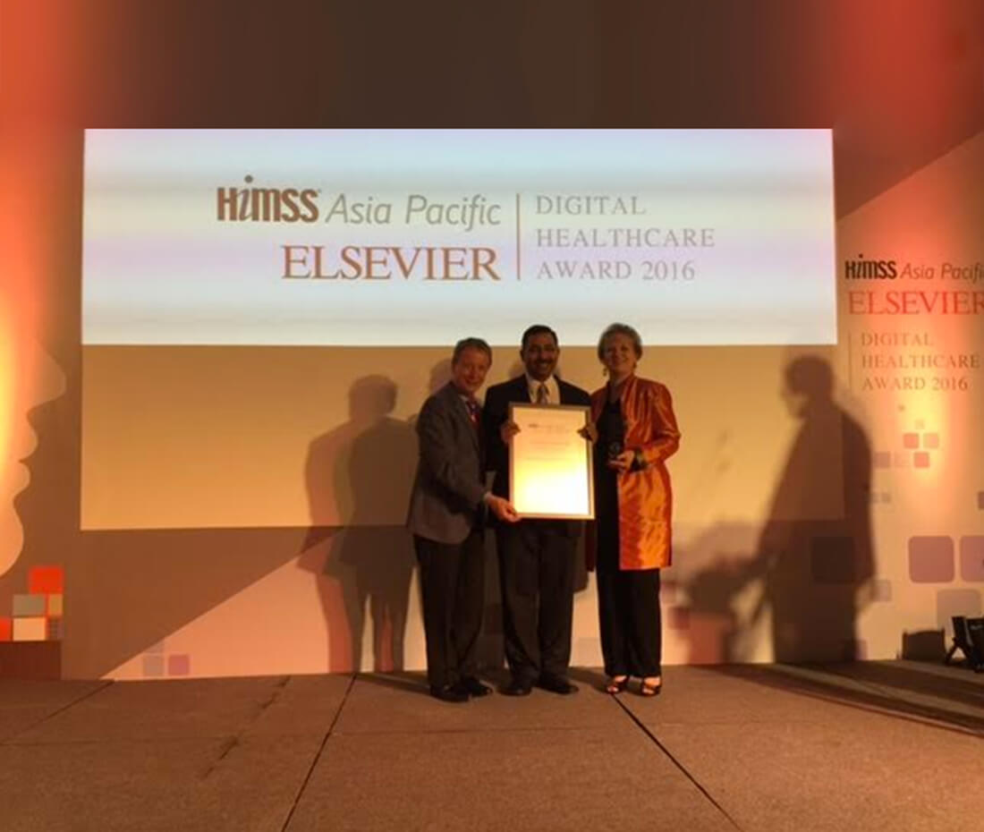 HIMSS - Elsevier Outstanding ICT Innovation Award 2016