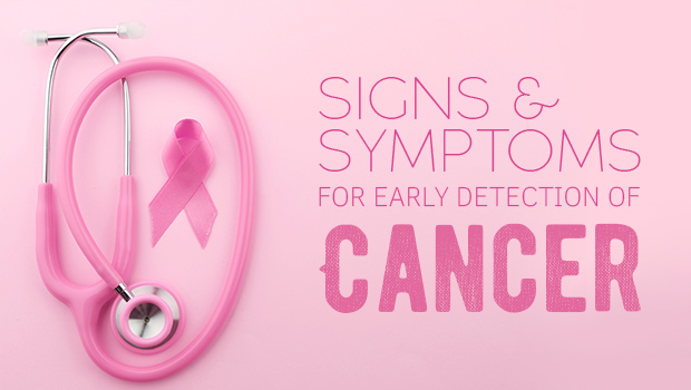 Signs and Symptoms for early detection of Cancer