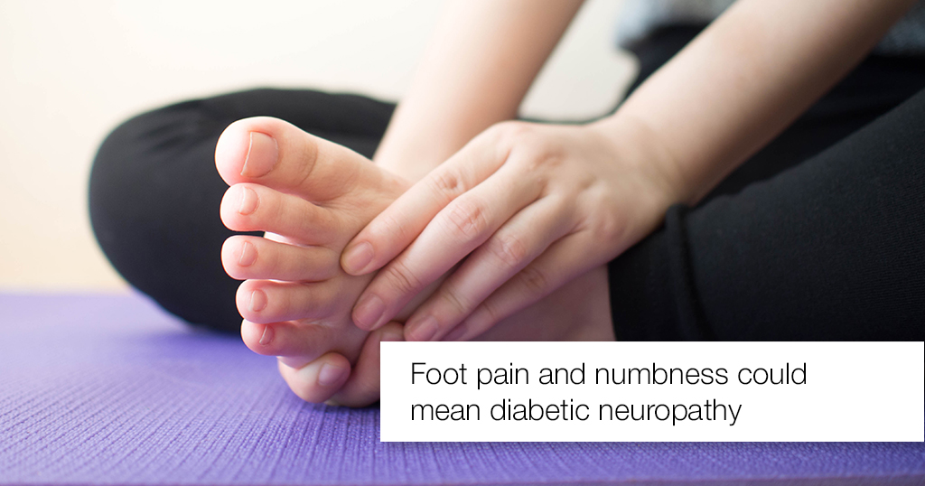 Foot Pain and Numbness Could Be Signs of Diabetic Neuropathy