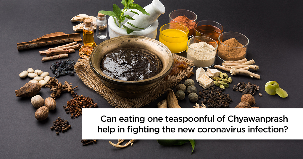 Can eating one teaspoonful of chyawanprash help in fighting the new coronavirus infection?