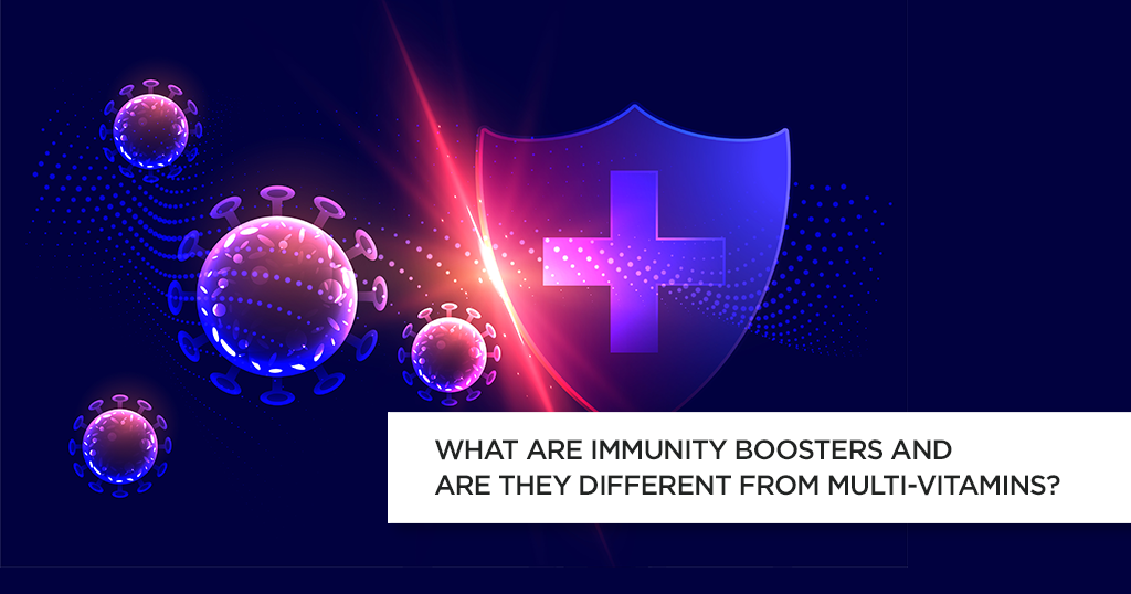 What are Immunity Boosters, and are they different from Multi-Vitamins?