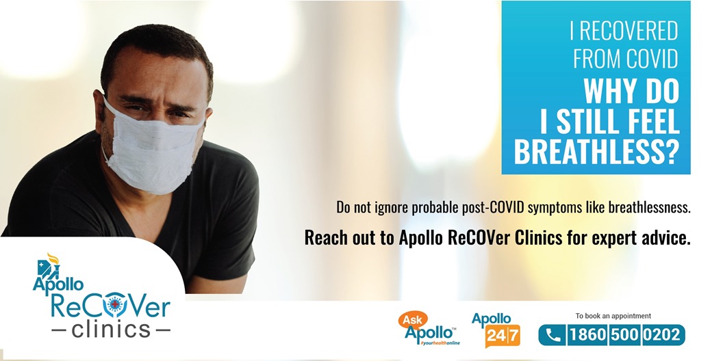 Apollo ReCOVer Clinics For Patients with Lingering Post-COVID Illness