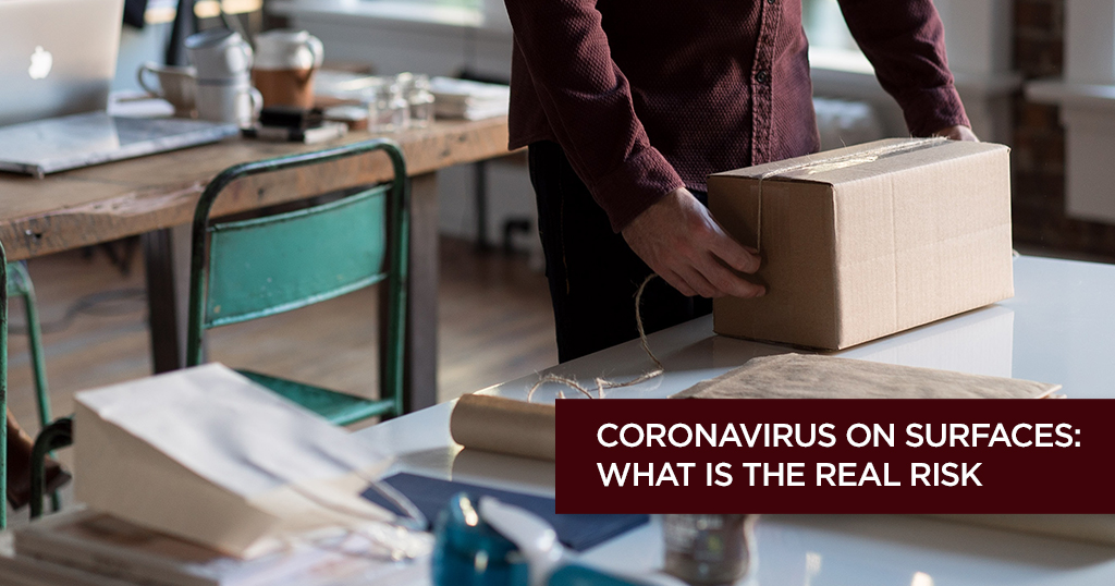 Coronavirus on Surfaces: What is the Real Risk?