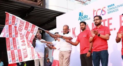 Apollo Hospitals and TCS Collaborate for Walk to Promote Blood Donation Awareness